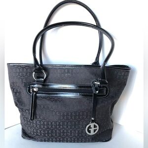 Giani Bernini Purse - Embossed Medium Shoulder Bag